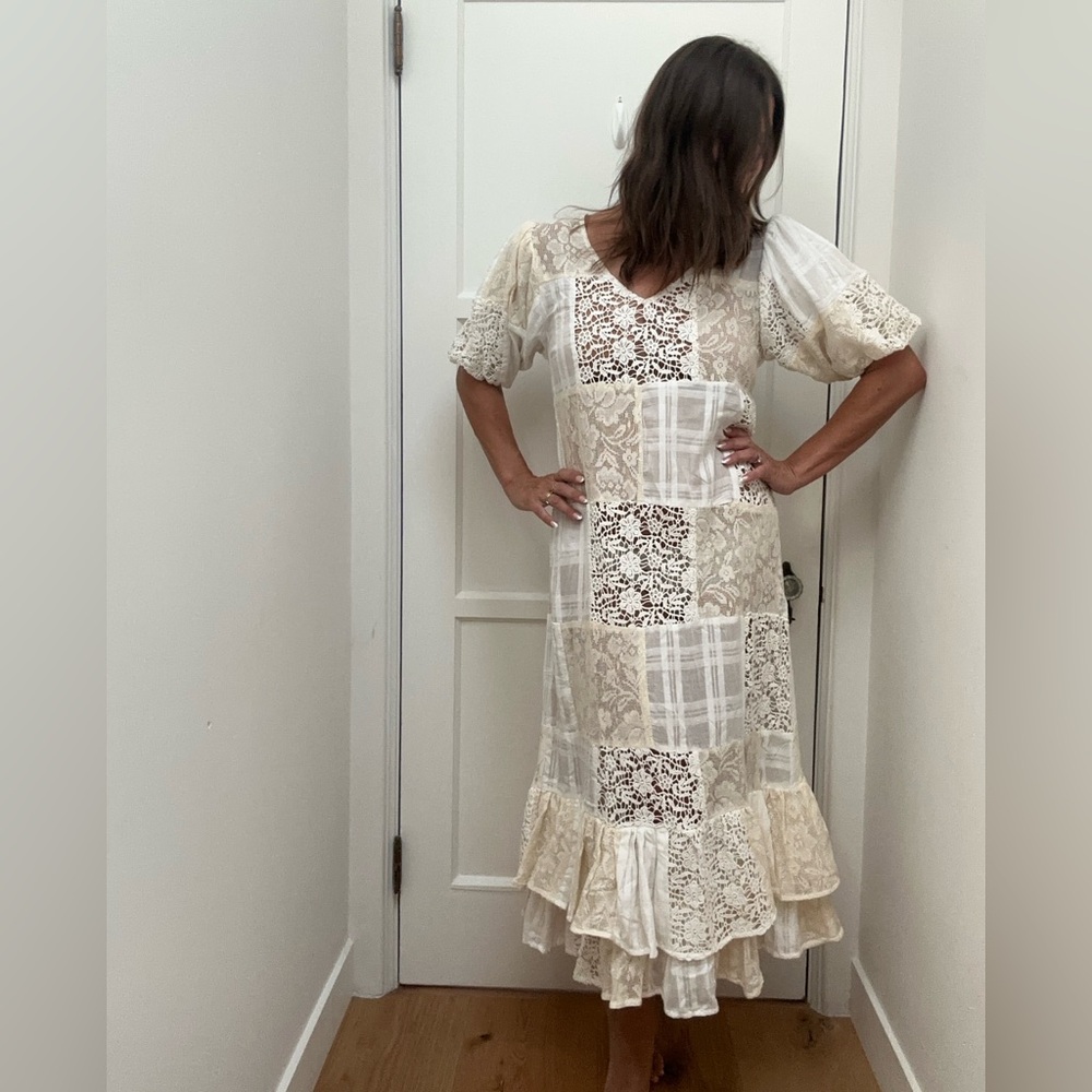 The Odells NWT Patchwork Lace Dress - Picture 8 of 8